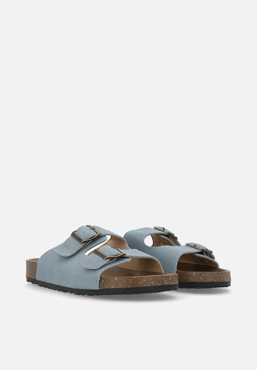 Pop Candy - Double buckle slides - blue