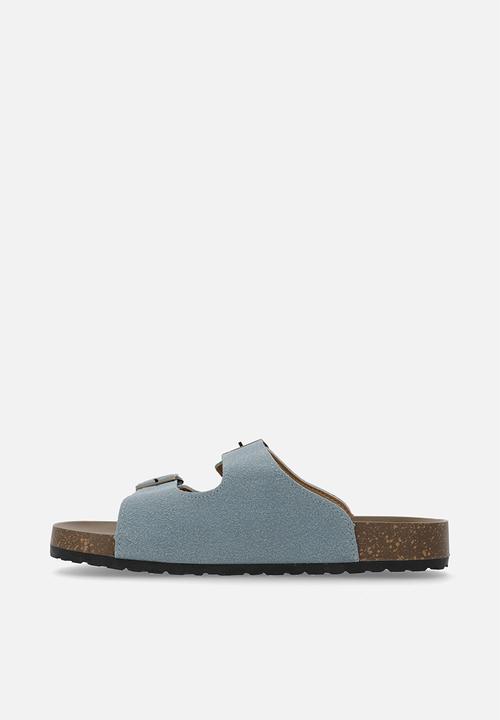 Pop Candy - Double buckle slides - blue