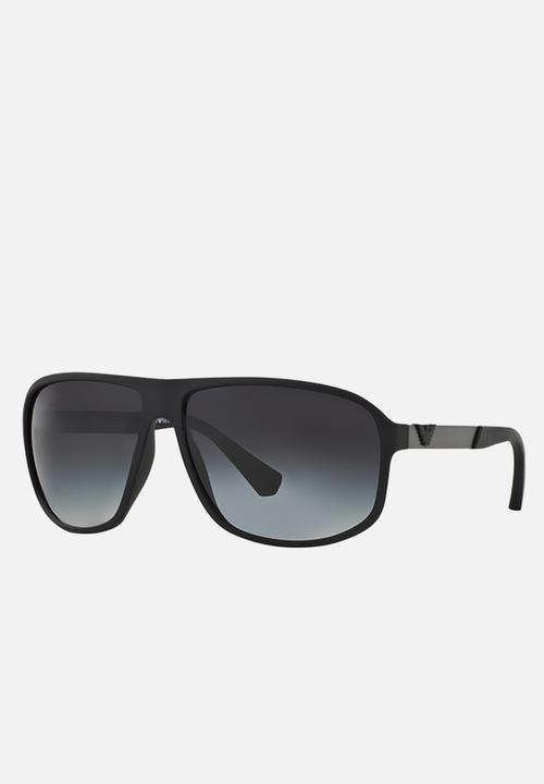 Emporio Armani - Emporio Armani 0ea2134 58 modern sunglasses - matte blue/gunmetal