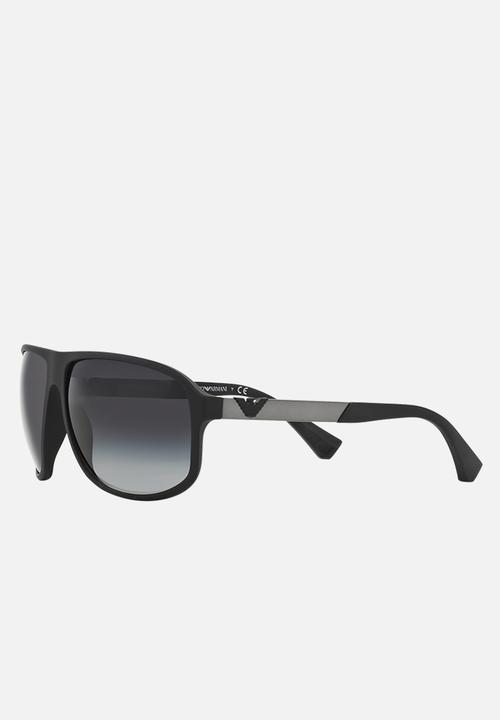 Emporio Armani - Emporio Armani 0ea2134 58 modern sunglasses - matte blue/gunmetal