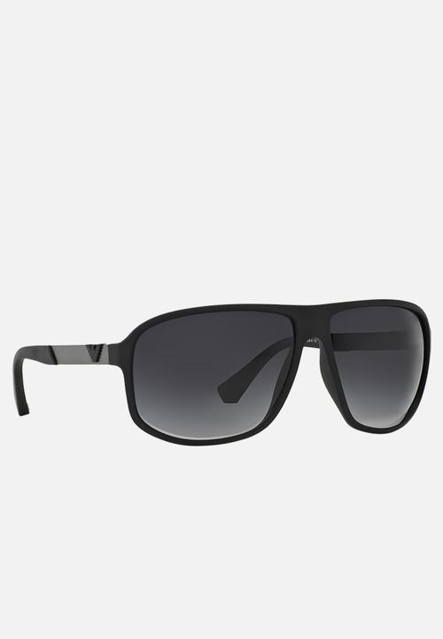 Emporio Armani - Emporio Armani 0ea2134 58 modern sunglasses - matte blue/gunmetal