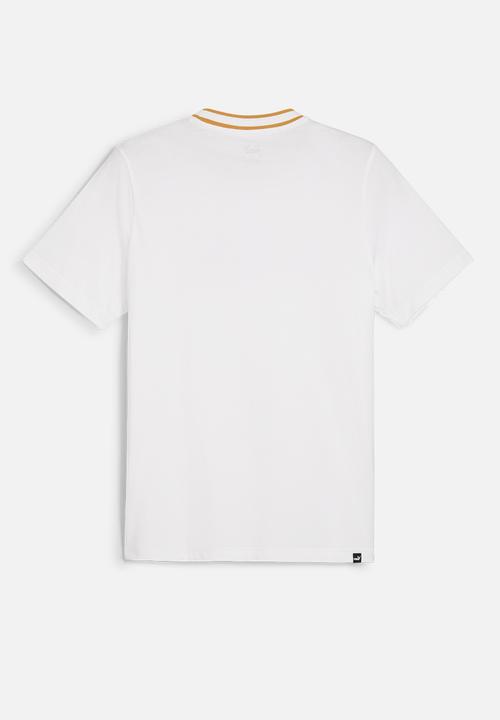 PUMA - Puma squad big graphic tee - puma white