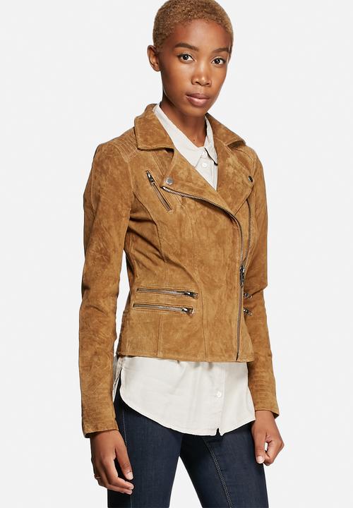 ONLY - Justine Suede Biker Jacket