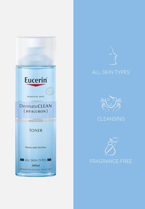Eucerin - DermatoClean Face Cleansing Toner, for Sensitive Skin, 200ml