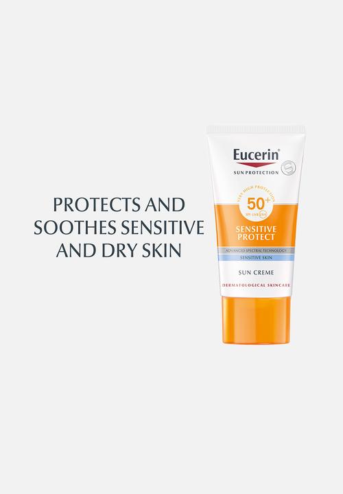 Eucerin - Sun Cream Facial Sunscreen, Sensitive Protect, SPF 50+, 50ml