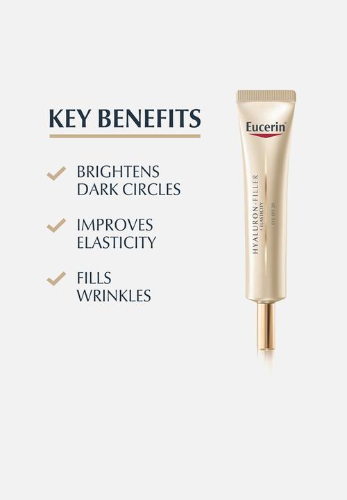 Eucerin - Hyaluron Filler + Elasticity Eye Cream, SPF15, 15ml