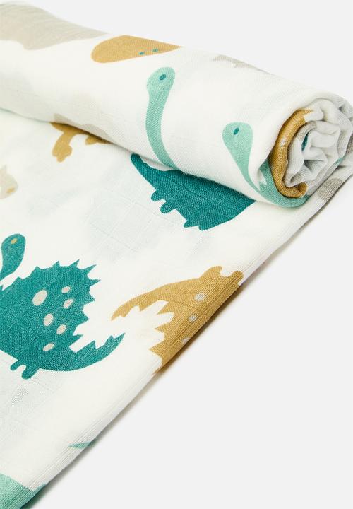 Pop Candy - Dino print blanket - multi