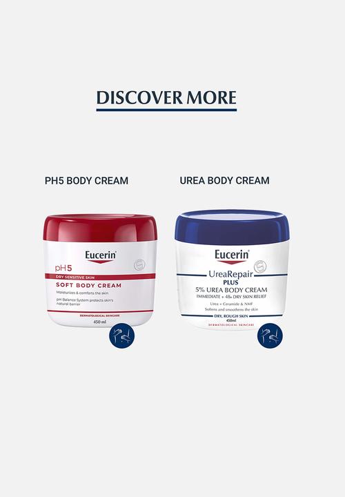 Eucerin - Original Extra Thick Body Cream, for Very Dry Compromised Skin, 454g
