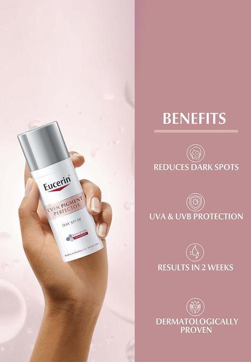 Eucerin - Even Pigment Perfector Face Day Cream, SPF 30, for Dark Marks, 50ml