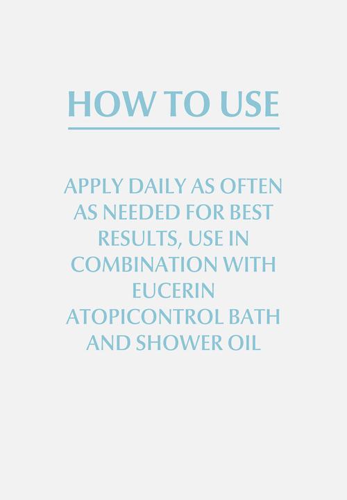 Eucerin - AtopiControl Light Texture Body Balm, for Atopic Skin, 200ml