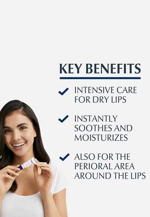 Eucerin - Intensive Lip Balm, for Dry and Extremely Dry Lips, 10ml
