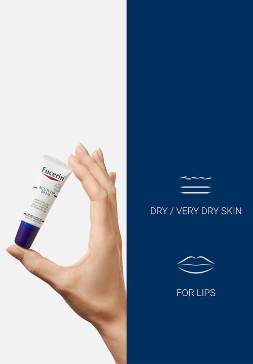 Eucerin - Intensive Lip Balm, for Dry and Extremely Dry Lips, 10ml