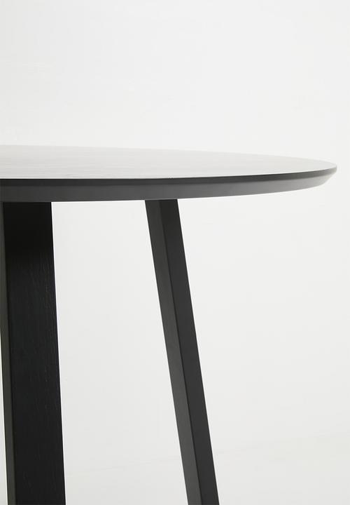 Sixth Floor - Malika dining table - black