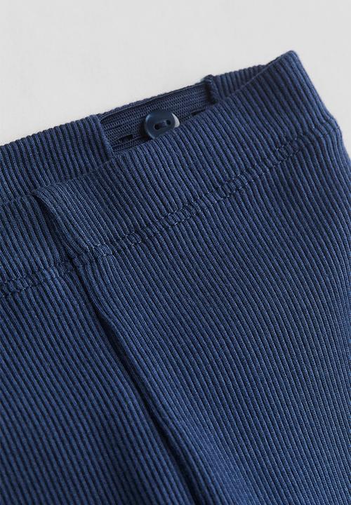 H&M - 3-Piece ribbed set - dark blue strawberry