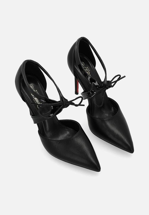 Miss Black - Lola 28 ankle strap - black