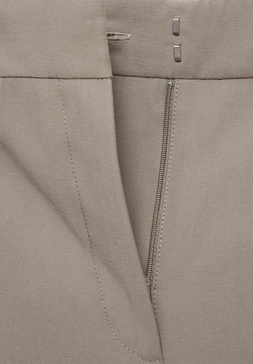 MANGO - Trousers Carlos - Grey