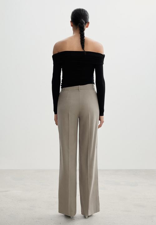 MANGO - Trousers Carlos - Grey