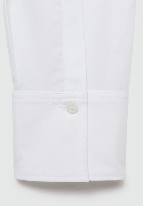 MANGO - Shirt Regu - Natural