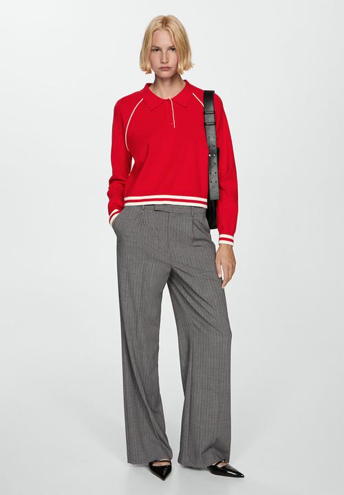 MANGO - Sweater Lotina - Red