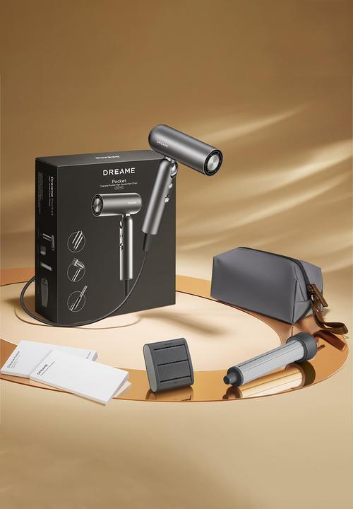 DREAME - Pocket High-Speed Hair Dryer - Grey