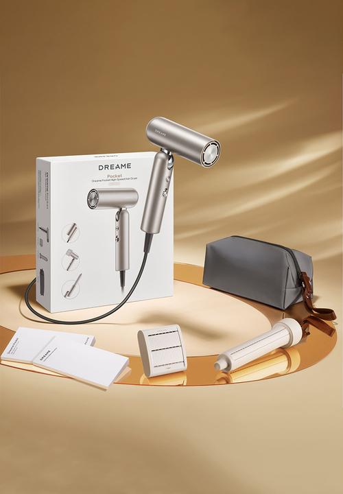 DREAME - Pocket High-Speed Hair Dryer - Titanium Gold