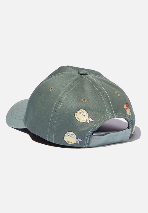 Cotton On - Ninja Turtles licensed cap - swag green