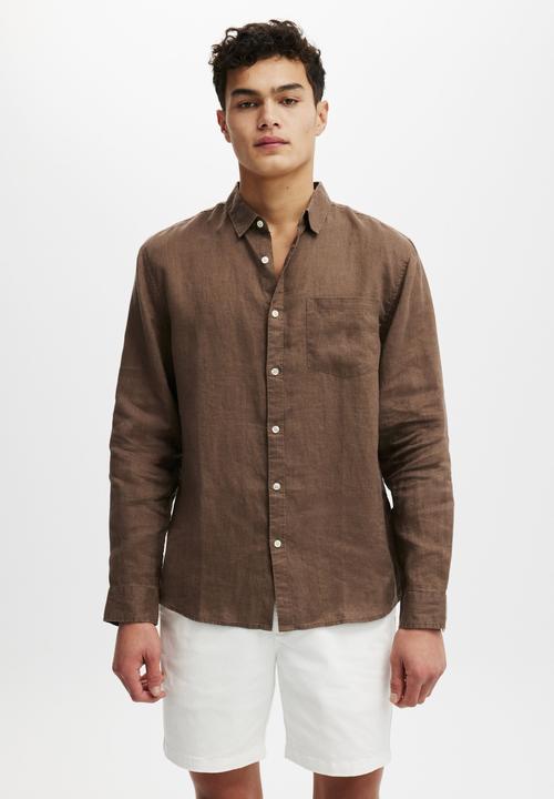 Cotton On - Straight chino short - white