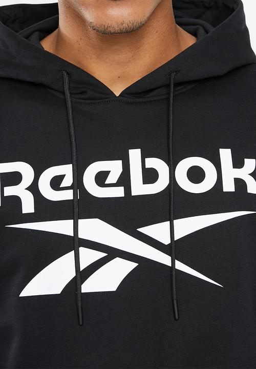 Reebok - Reebok identity big logo fleece hoodie - black