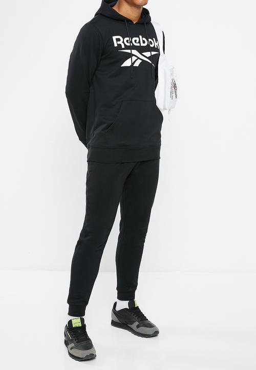 Reebok - Reebok identity big logo fleece hoodie - black