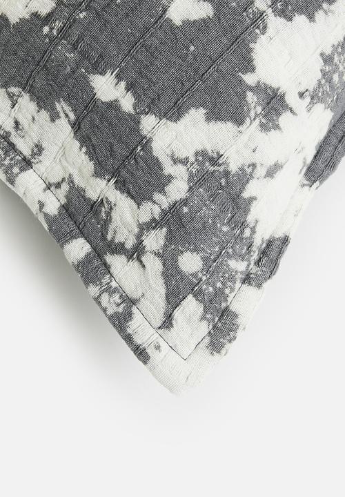 Sixth Floor - Tie dye woven cushion - Navy