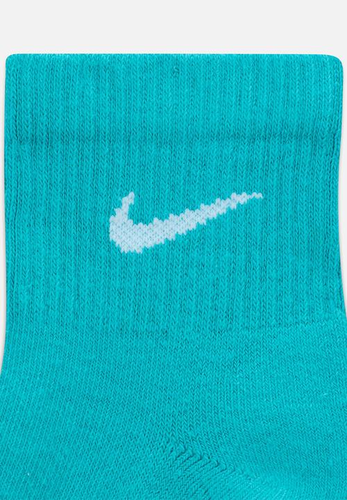 Nike - Nike everyday plus cushioned training ankle socks 3 pairs - multi
