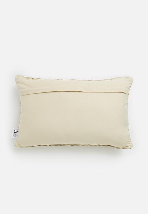 Sixth Floor - Dru woven cushion cover 40x60 - natural