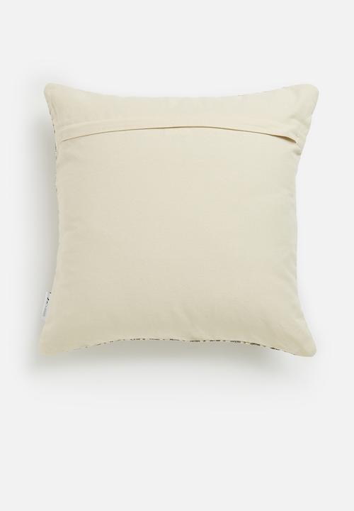 Sixth Floor - Matelasse woven cushion cover - natural