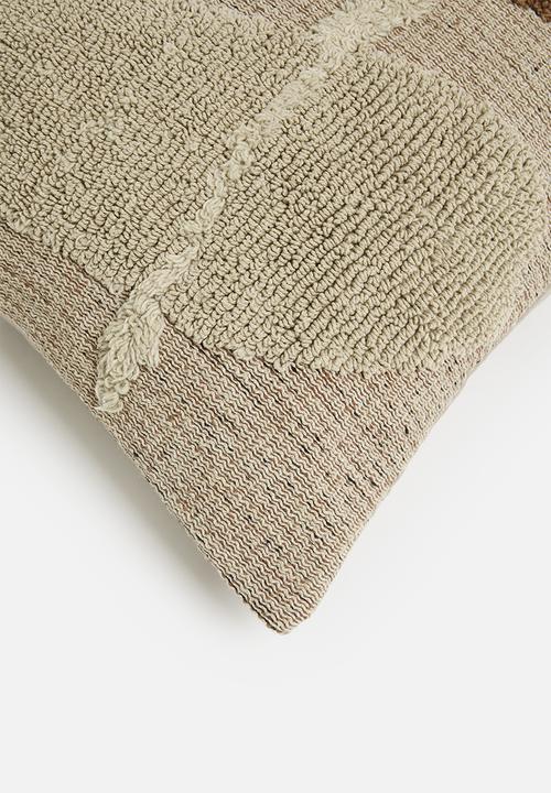 Sixth Floor - Tiga tufted cushion cover - natural