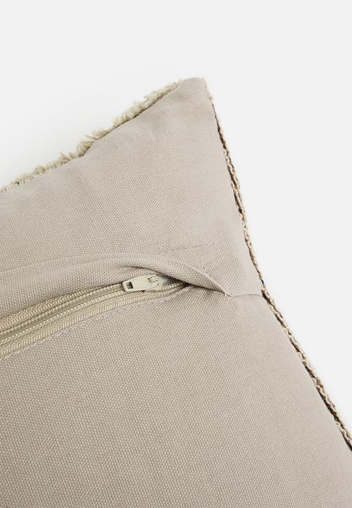 Sixth Floor - Tiga tufted cushion cover - natural