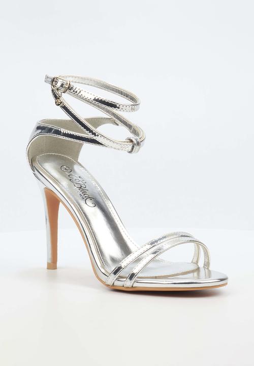 Miss Black - Jazz 21 stiletto - silver