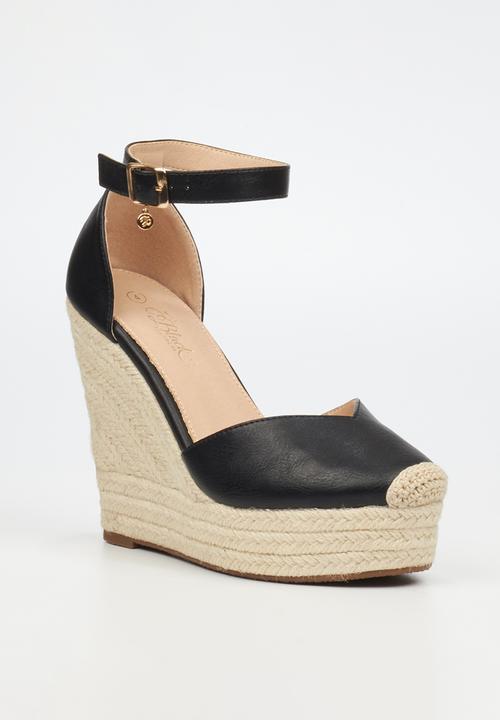 Miss Black - Moniker 6 classic espadrille - black