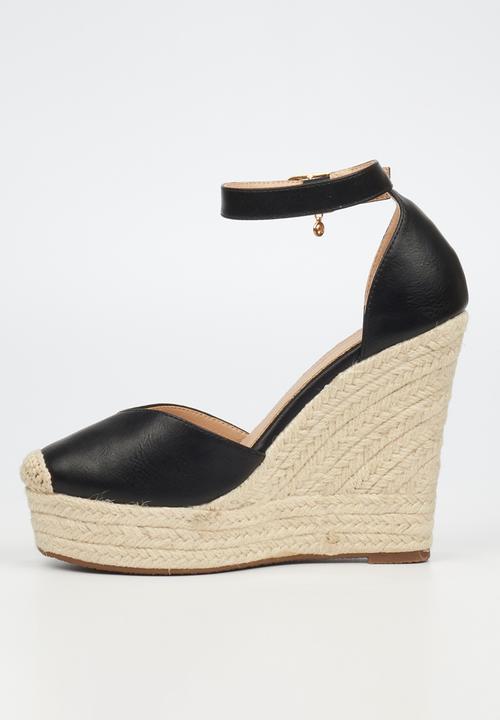 Miss Black - Moniker 6 classic espadrille - black