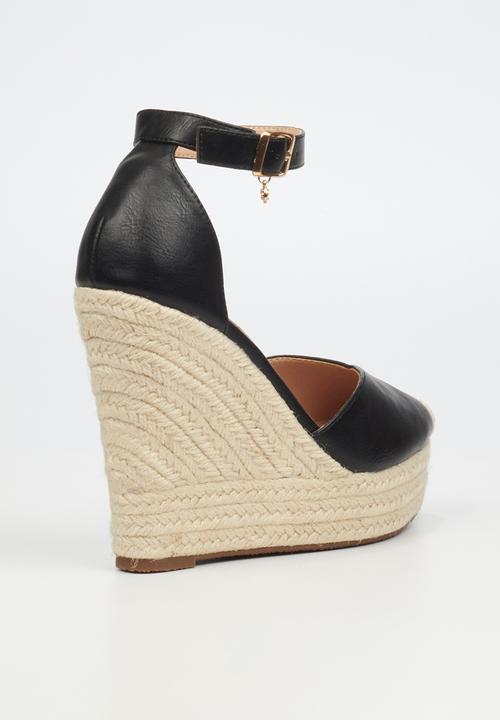 Miss Black - Moniker 6 classic espadrille - black