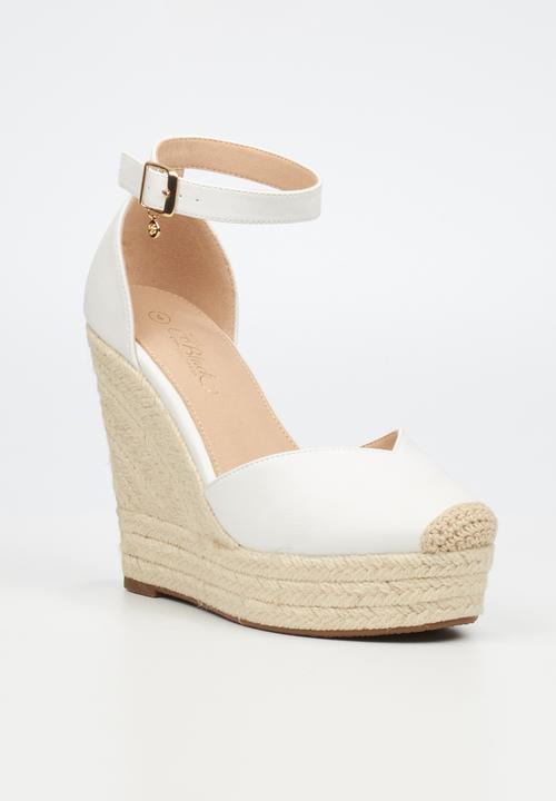 Miss Black - Moniker 6 classic espadrille - white