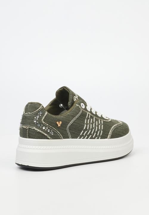Butterfly Feet - Senhora 18 sneaker - olive