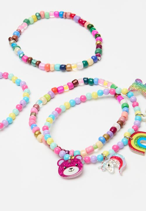 Pop Candy - Unicorn rainbow bracelets - multi