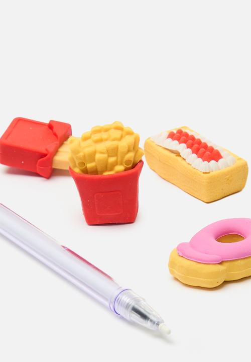 Pop Candy - Fast food stationary set - multi/red