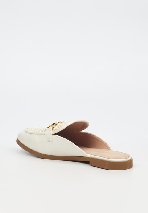 Miss Black - Baylee 1 mule - white