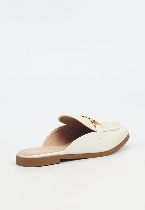Miss Black - Baylee 1 mule - white