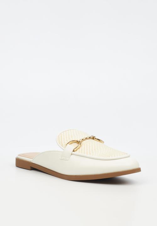Miss Black - Baylee 1 mule - white
