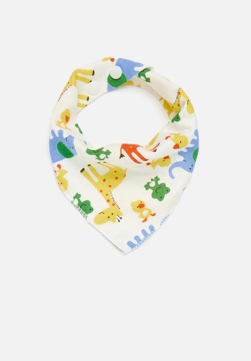 Pop Candy - 2 Pack wildlife bib - multi