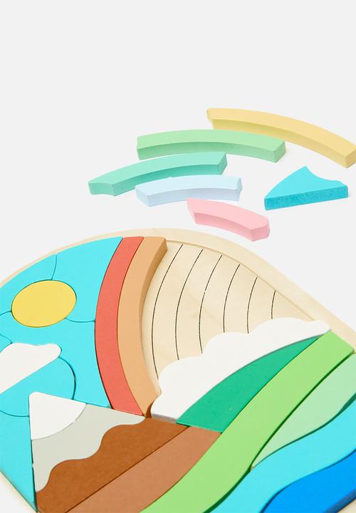 Pop Candy - Wooden jigsaw puzzle - multi
