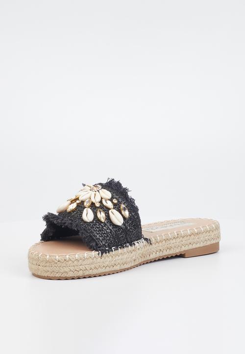 Viabeach - Cassia 1 slip-on espadrille - black