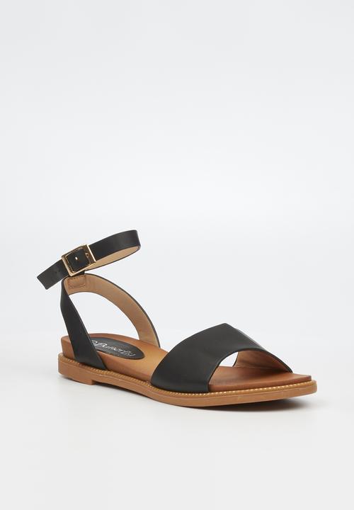 Butterfly Feet - Ellie 1 ankle strap - black